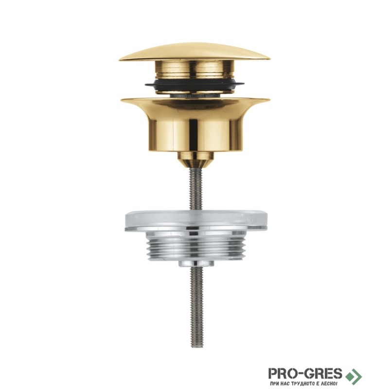 Клик-клак сифон за мивка Brushed cool sunrise Grohe 65807GN0