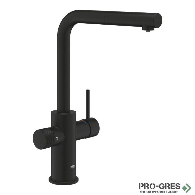 Смесител за филтрирана вода + филтър S-размер, Blue Pure Minta, Grohe 30590KF0
