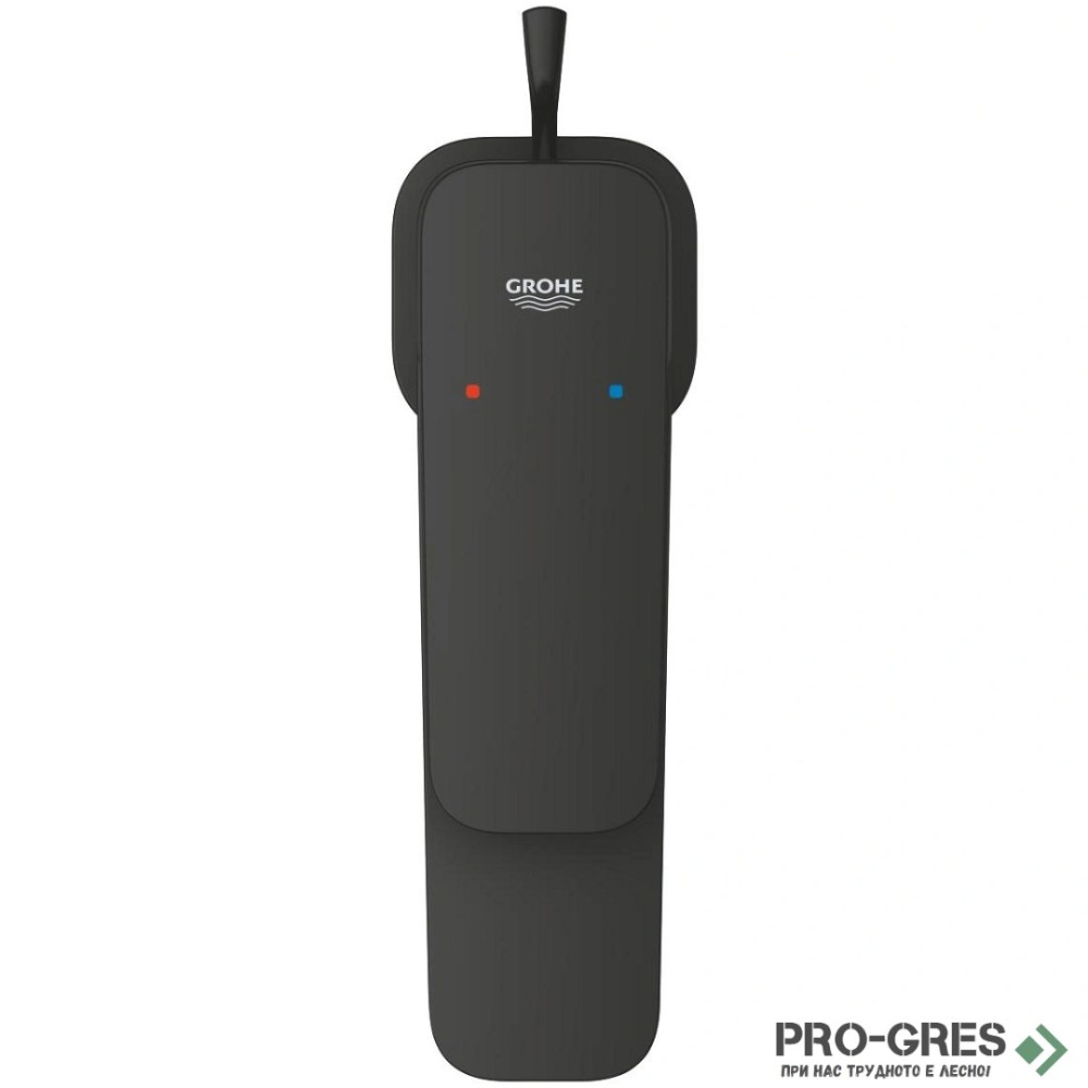 Смесител за мивка, черен мат, S-размер, Cubeo, Grohe 1016942430