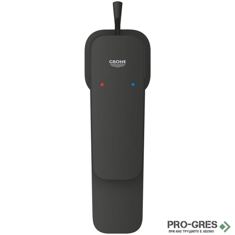 Смесител за мивка, черен мат, S-размер, Cubeo, Grohe 1016942430