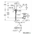 Смесител за умивалник S-размер с витло Super Steel Essence Grohe 24171DC1
