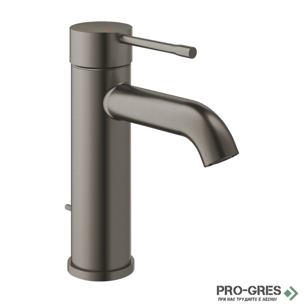 Смесител за умивалник S-размер Brushed Hard Graphite Essence Grohe 24172AL1