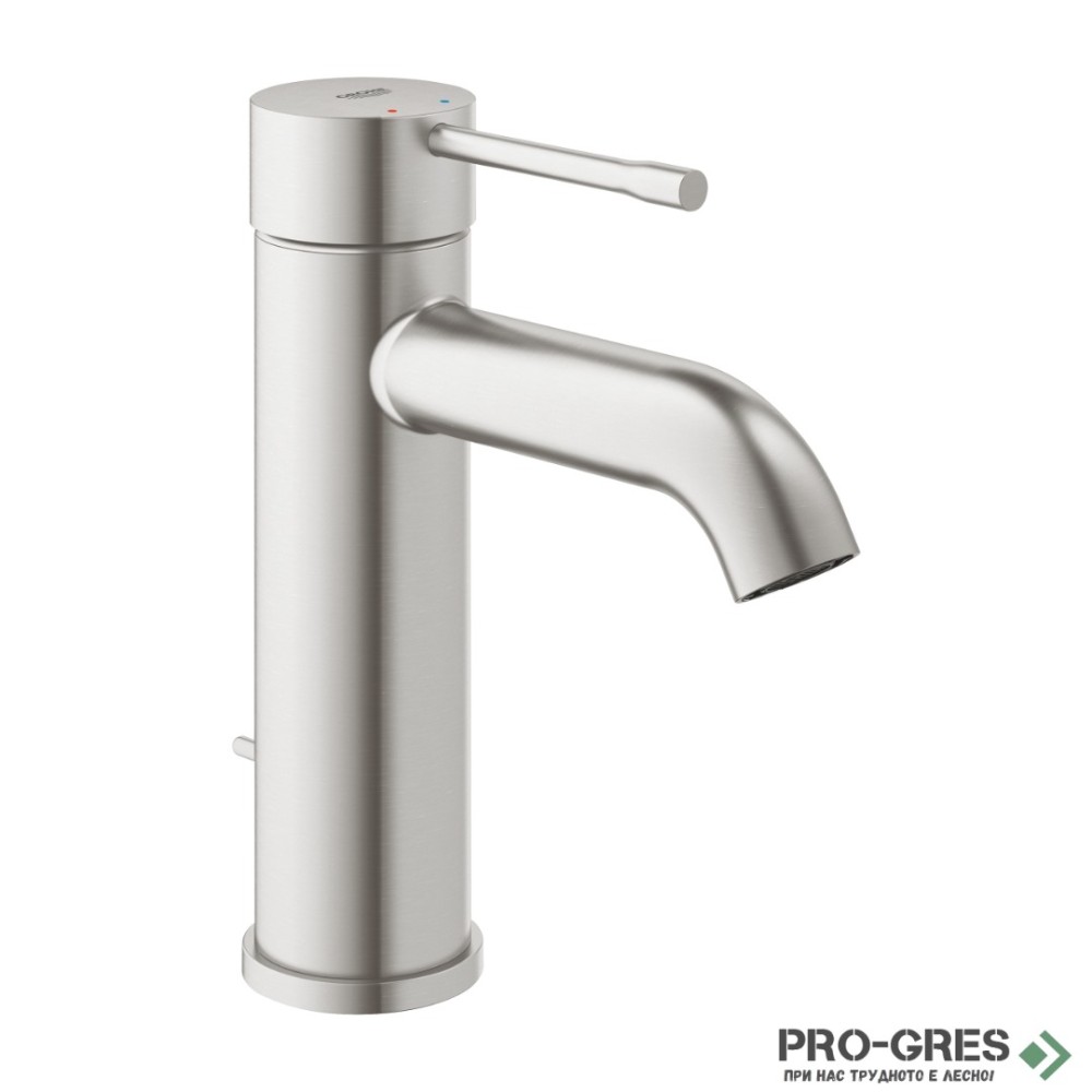 Смесител за умивалник S-размер с витло Super Steel Essence Grohe 24171DC1