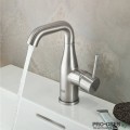 Смесител за мивка М-размер с витло ,SuperSteel GROHE ESSENCE 24173DC1