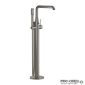 Смесител за вана с ръчен душ,подов монтаж,BRUSHED Hard Graphite, Esence Grohe 23491AL1