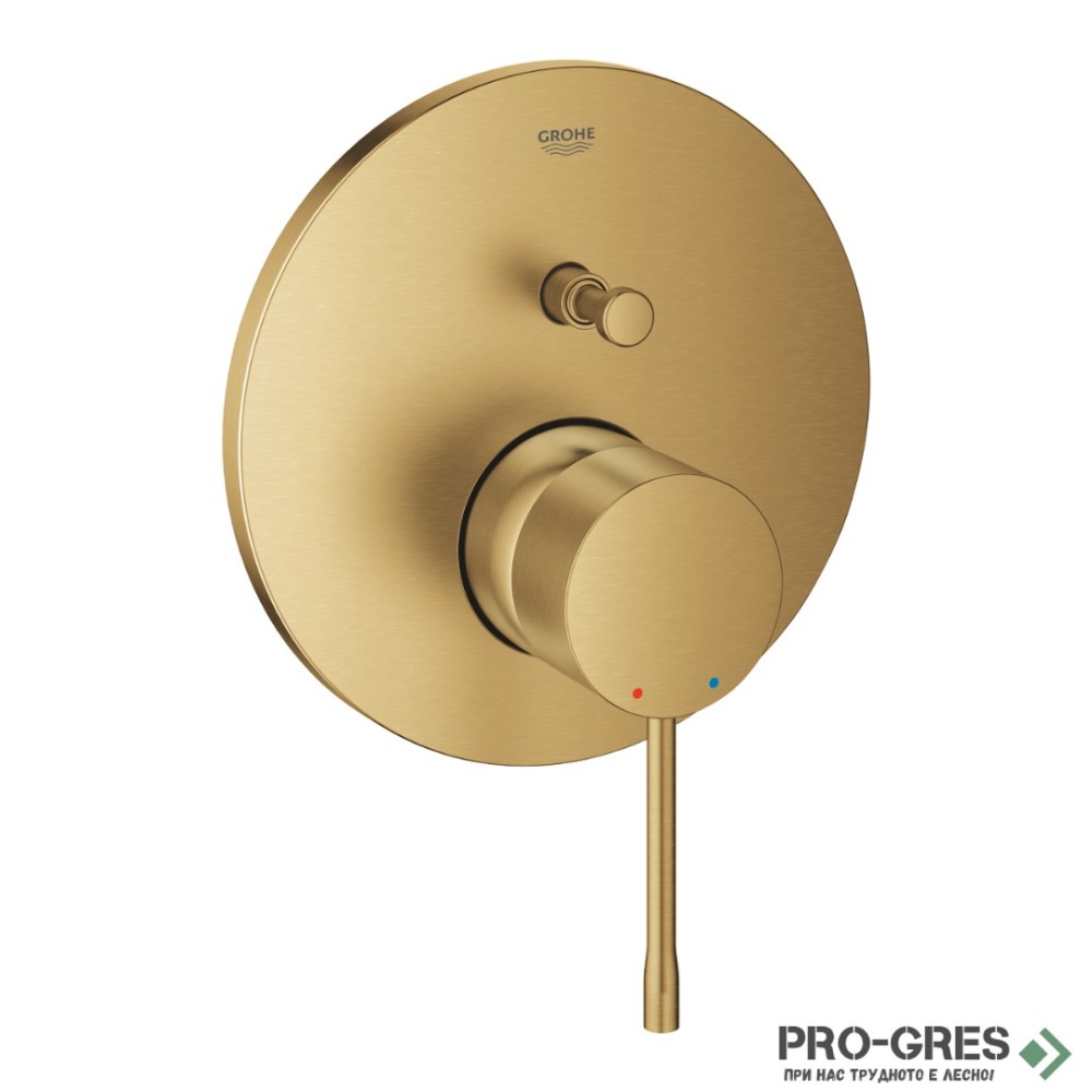 Смесител за вграждане за душ,BRUSHED COOL SUNRISE,Essence,Grohe 24167GN1
