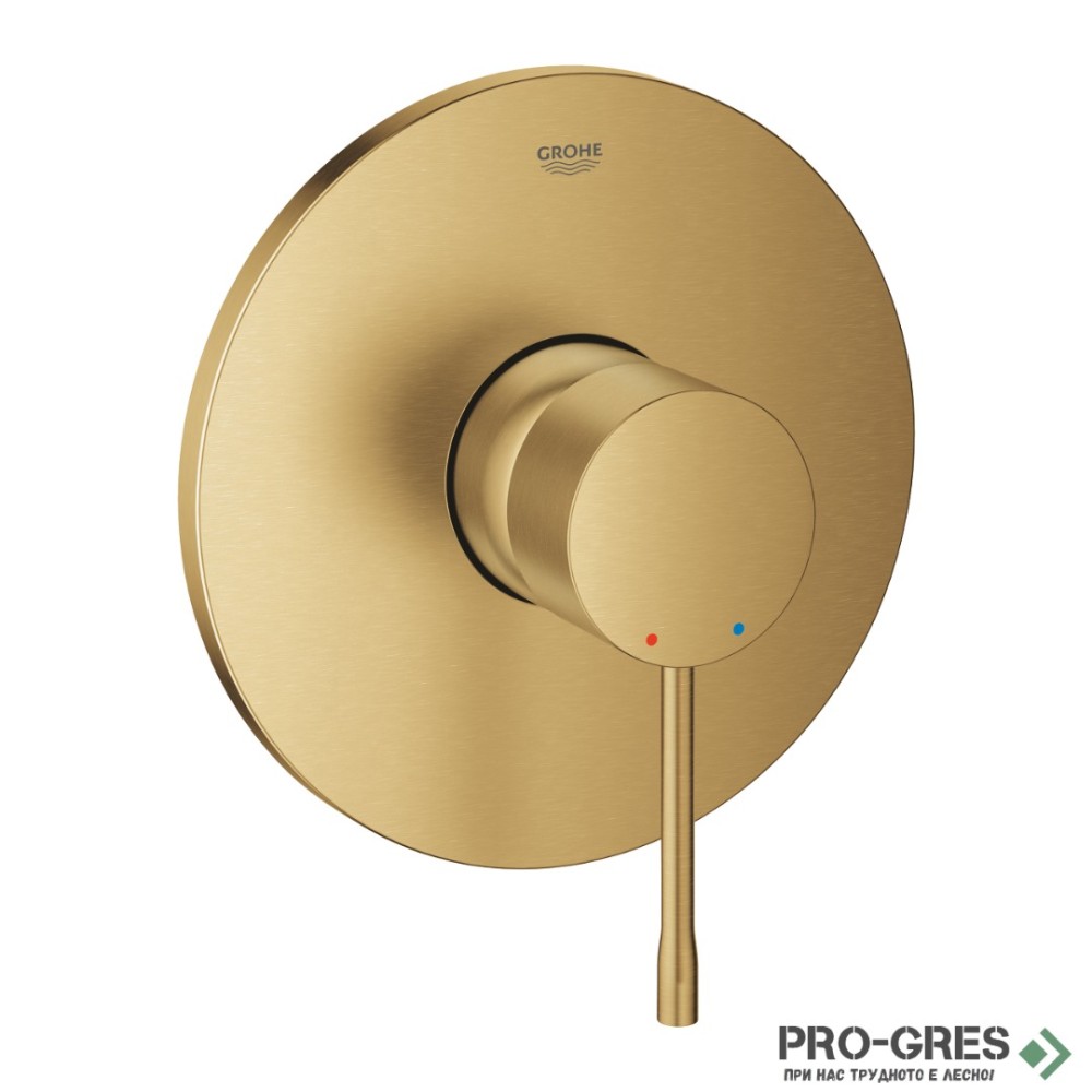 Смесител за вграждане за душ,BRUSHED COOL SUNRISE,Essence,Grohe 24168GN1