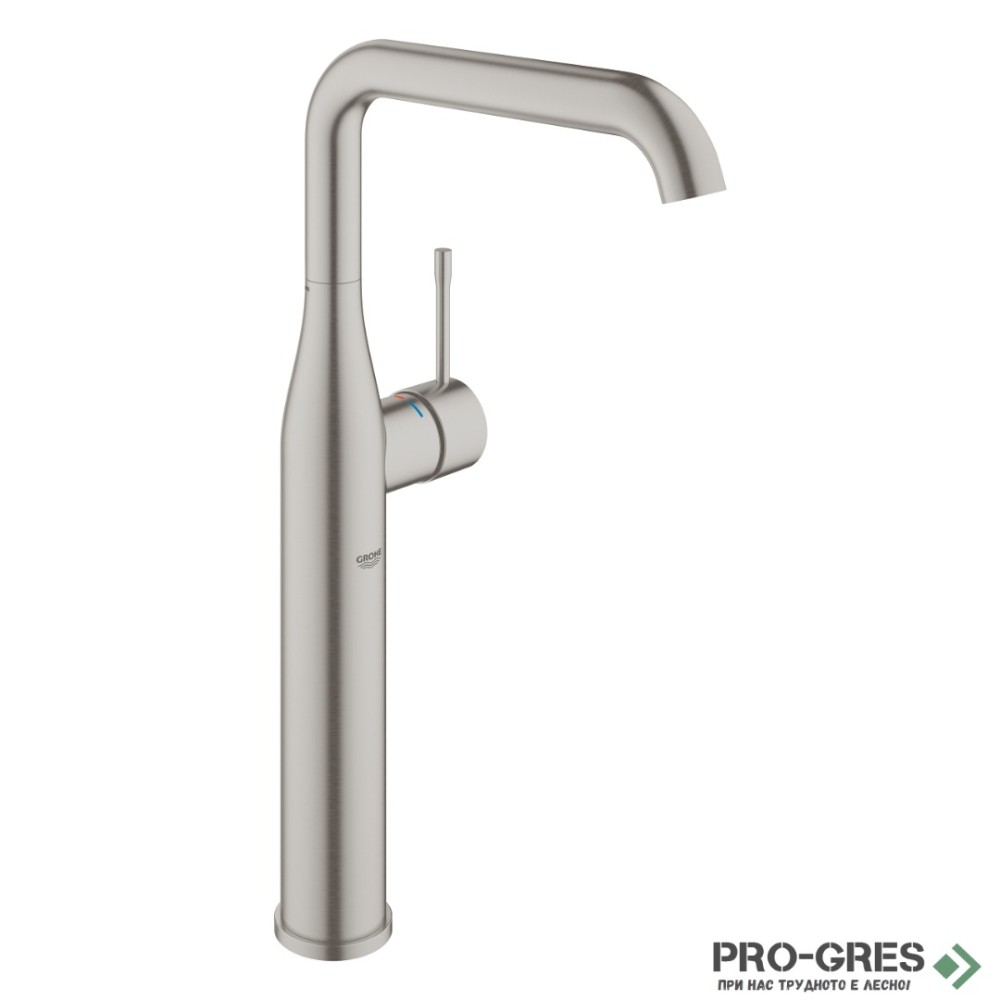 Смесител за мивка XL-размер за купа,SuperSteel GROHE ESSENCE 24170DC1