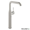 Смесител за мивка XL-размер за купа,SuperSteel GROHE ESSENCE 24170DC1