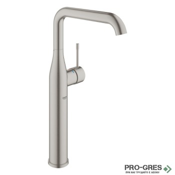 Смесител за мивка XL-размер за купа,SuperSteel GROHE ESSENCE 24170DC1