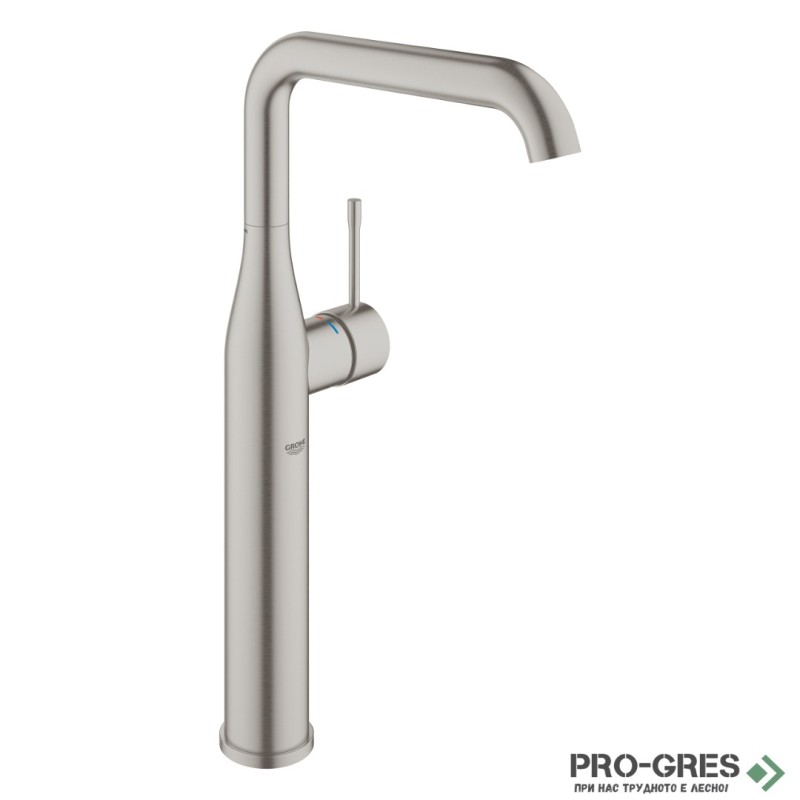 Смесител за мивка XL-размер за купа,SuperSteel GROHE ESSENCE 24170DC1