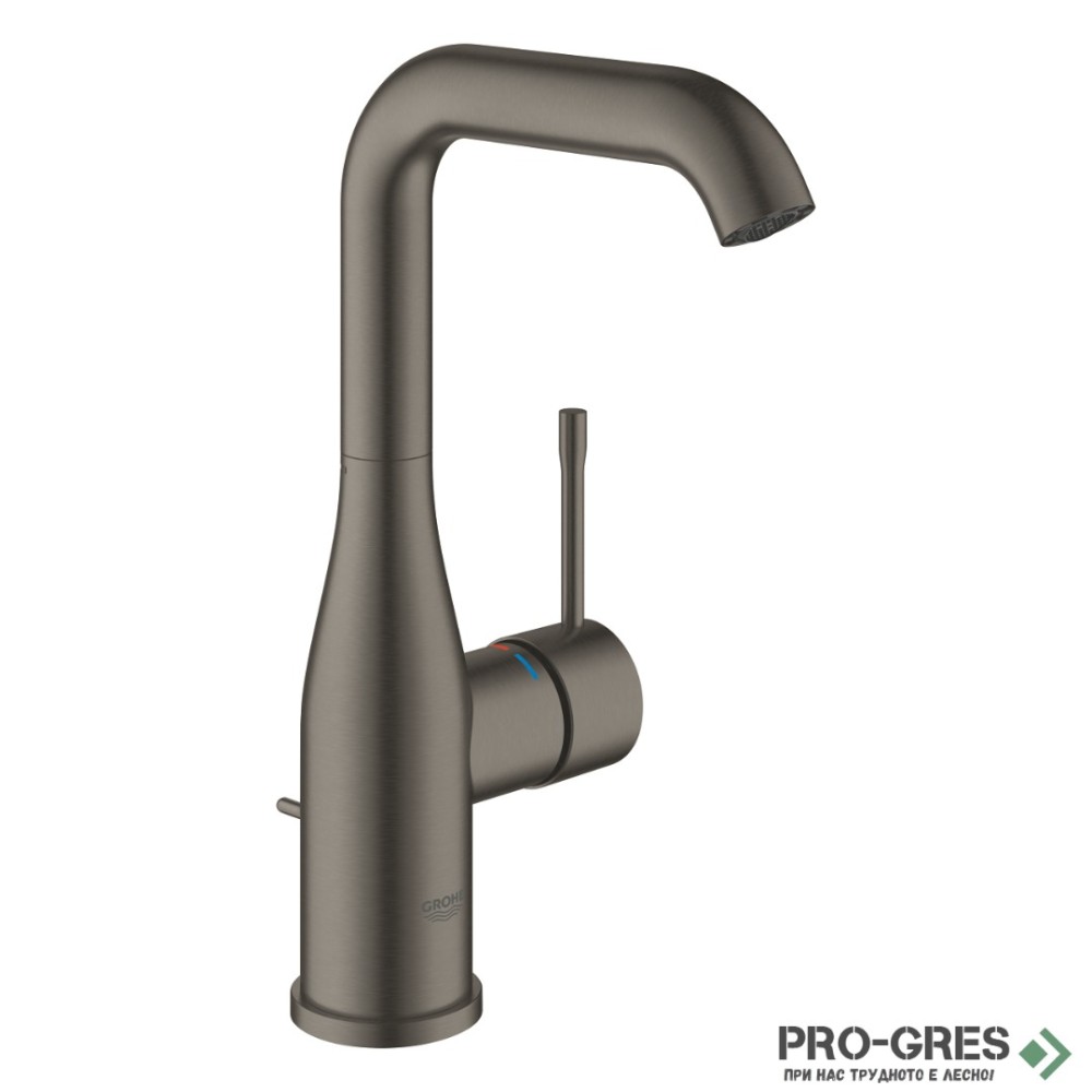 Смесител за мивка L-размер с витло ,Brushed Hard Graphite GROHE ESSENCE 24174AL1