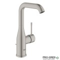 Смесител за мивка L-размер с витло ,SuperSteel GROHE ESSENCE 24174DC1