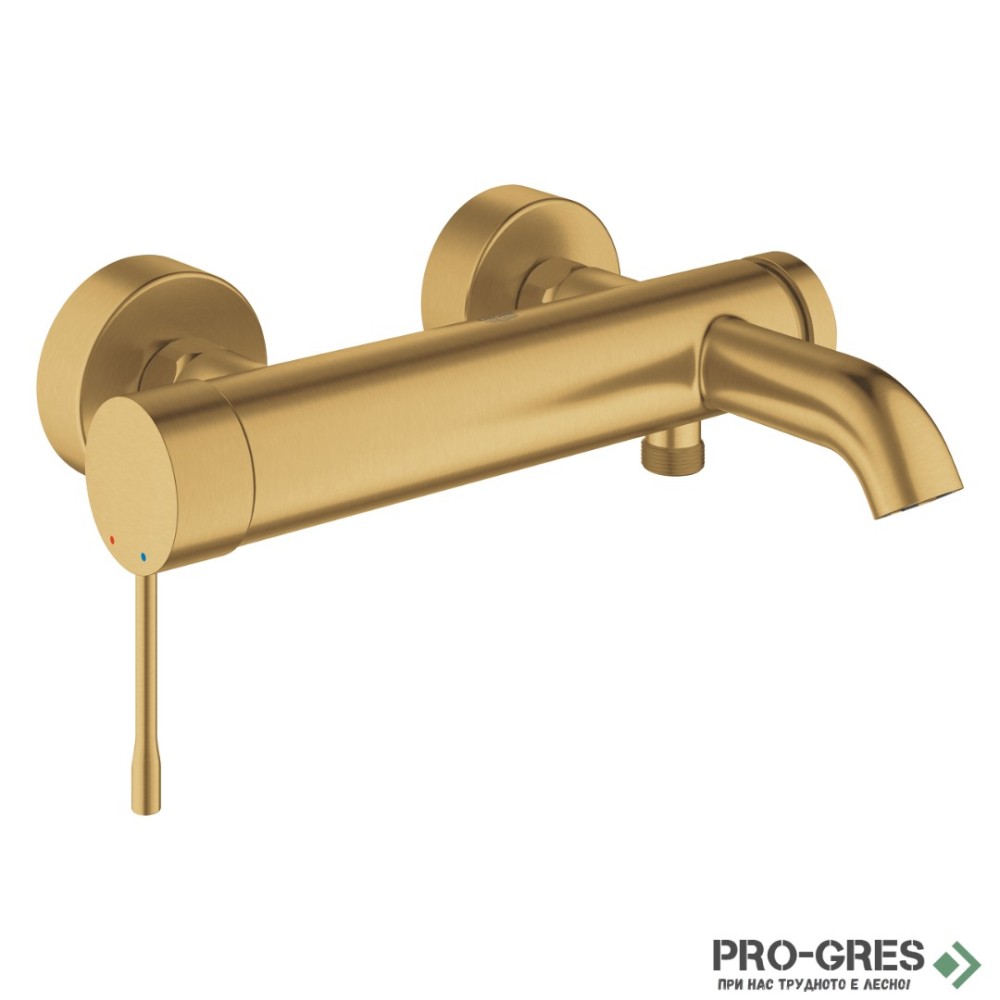 Смесител за вана/душ с чучур, BRUSHED COOL SUNRISE,Essence ,Grohe 25250GN1