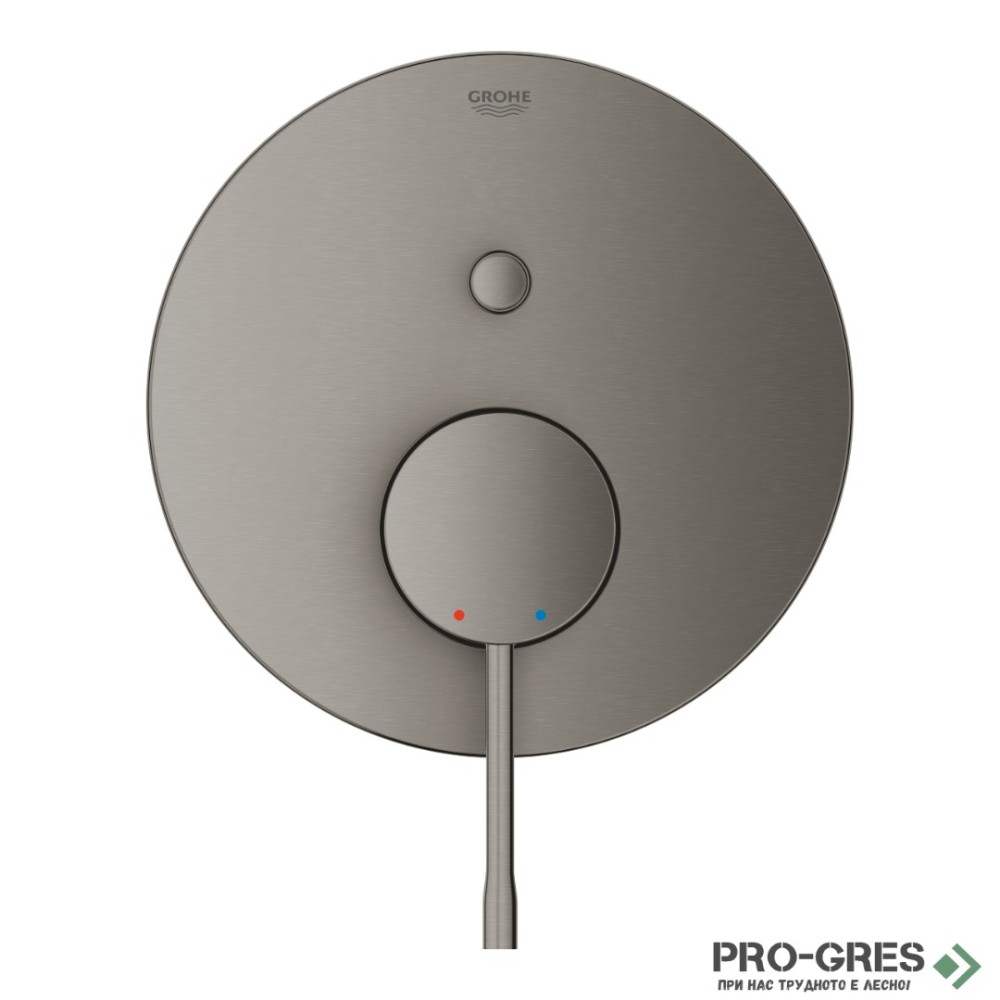 Смесител за вграждане за душ,BRUSHED Hard Graphite,Essence,Grohe 24167AL1