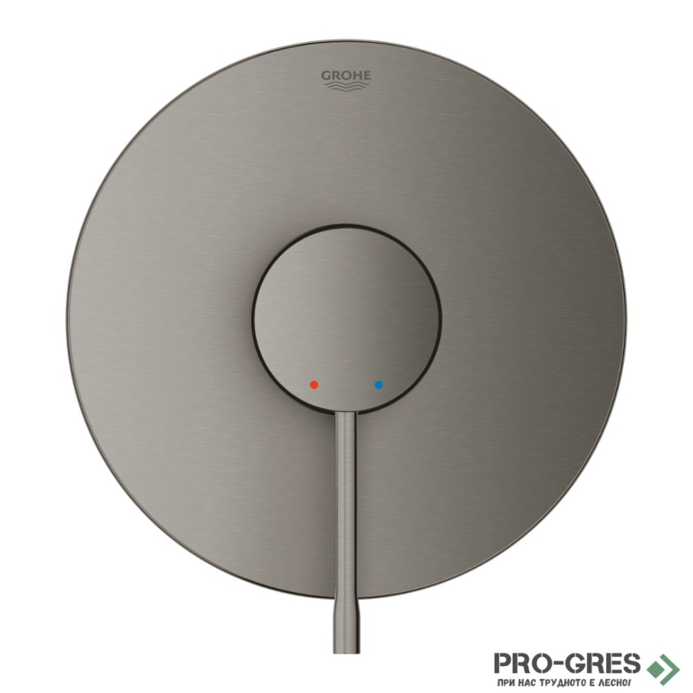Смесител за вграждане за душ,BRUSHED Hard Graphite,Essence,Grohe 24168AL1