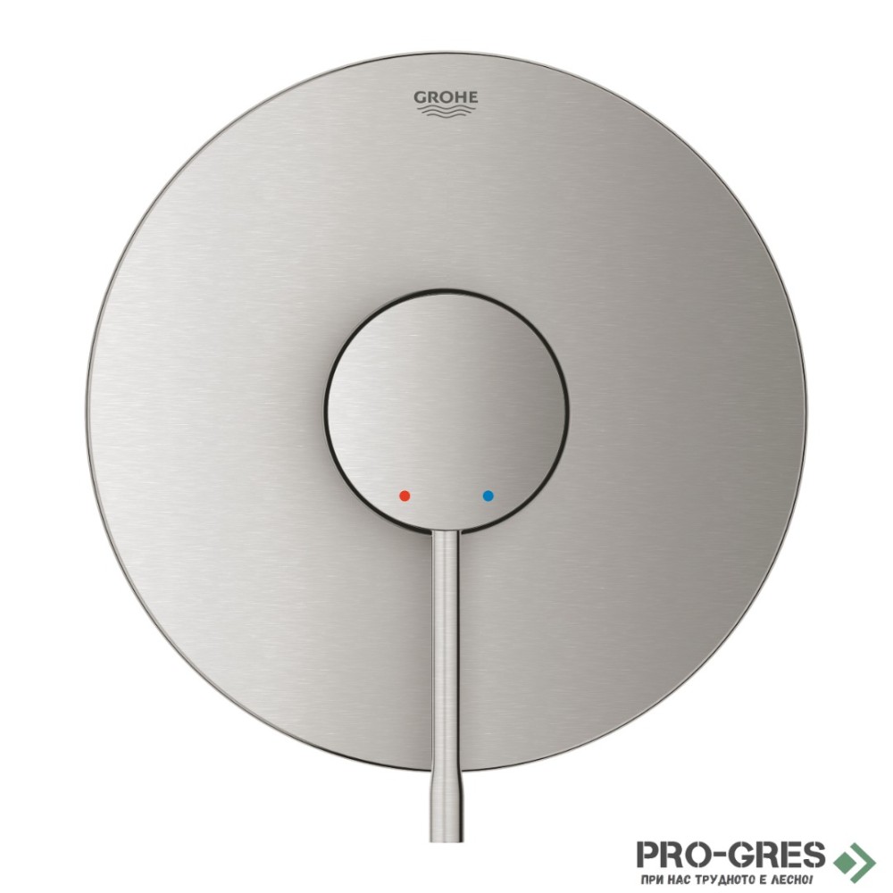Смесител за вграждане за душ,Essence SuperSteel,Grohe 24168DC1