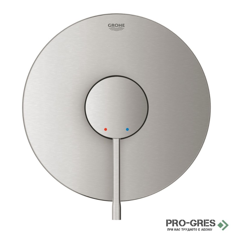 Смесител за вграждане за душ,Essence SuperSteel,Grohe 24168DC1