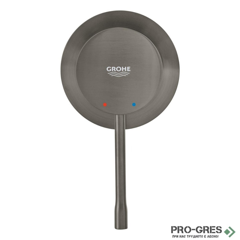 Смесител за вграждане комплект с вградено тяло Brushed Hard Graphite Grohe Essence 29197AL0