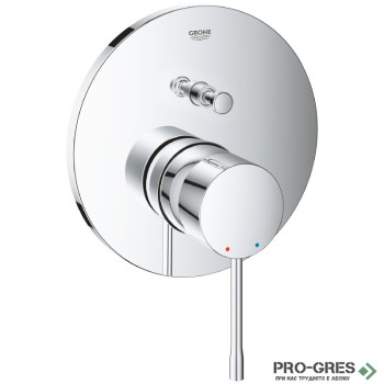 Душ комплект за вграждане и пита от стената в хром Essence Grohe 24058001 Душ комплект за вграждане и пита от стената в хром Essence Grohe 24058001