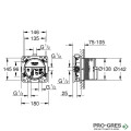 Душ комплект за вграждане и пита от тавана в хром Essence Grohe 24058001 Душ комплект за вграждане и пита от тавана в хром Essence Grohe 24058001
