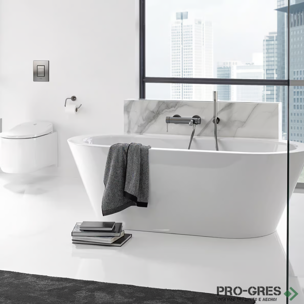 Смесител за вана/душ,Essence Supersteel, Grohe 25250DC1
