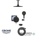 Душ  за вграждане, едноръкохватков ,черен мат, Grohe  ESSENCE/RSH MONO