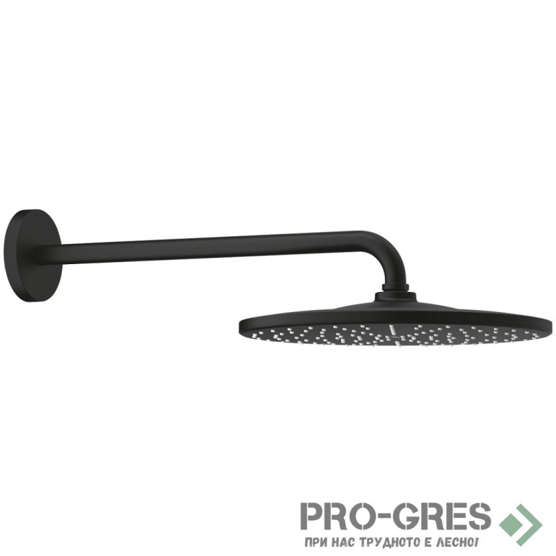 Душ  за вграждане, едноръкохватков ,черен мат, Grohe  ESSENCE/RSH MONO