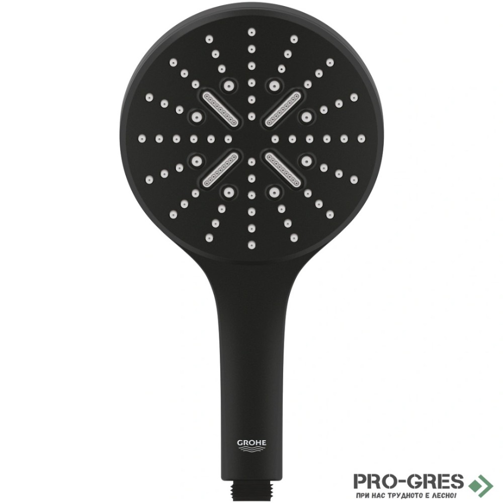 Душ  за вграждане, едноръкохватков ,черен мат, Grohe  ESSENCE/RSH MONO