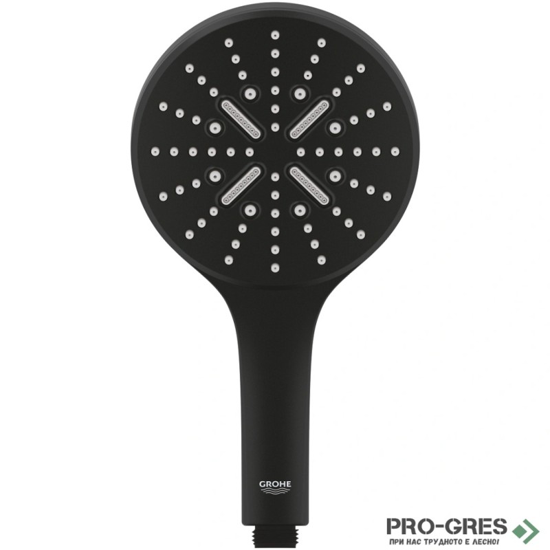 Душ  за вграждане, едноръкохватков ,черен мат, Grohe  ESSENCE/RSH MONO