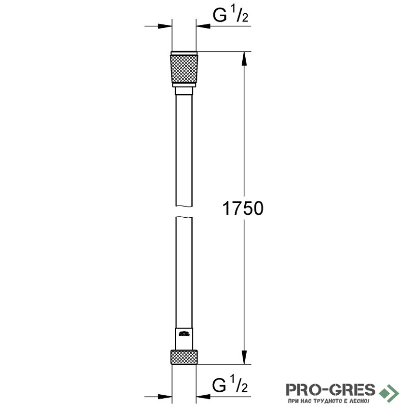 Душ  за вграждане, едноръкохватков ,черен мат, Grohe  ESSENCE/RSH MONO