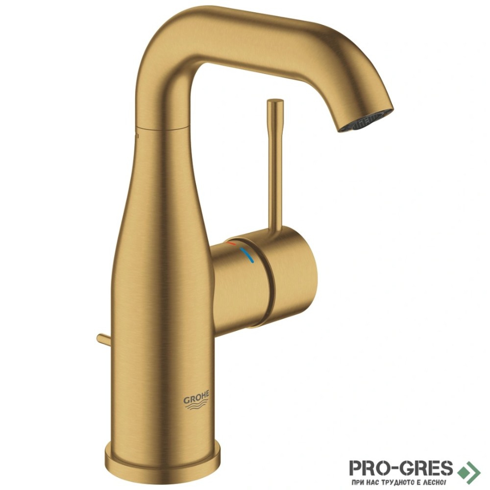 Смесител за мивка М-размер , BRUSHED COOL SUNRISE GROHE ESSENCE 24173GN1