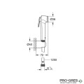 Хигиенен душ за вграждане, комплект,драскано/злато ,BRUSHED COOL SUNRISE ,Grohe,Essence/Tempesta - F