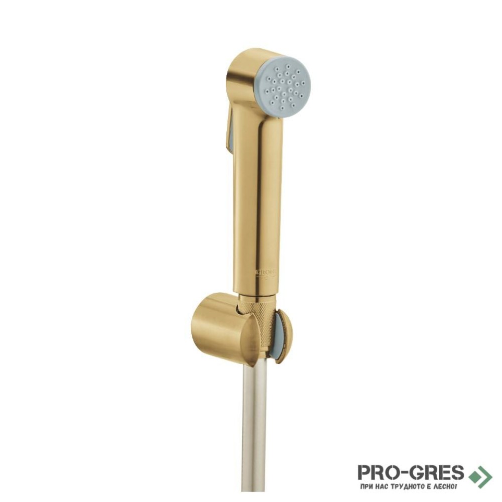 Хигиенен душ за вграждане, комплект,драскано/злато ,BRUSHED COOL SUNRISE ,Grohe,Essence/Tempesta - F