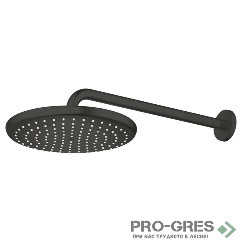Душ  за вграждане,термостат ,черен мат, Grohe  Grohtherm/Tempesta 250