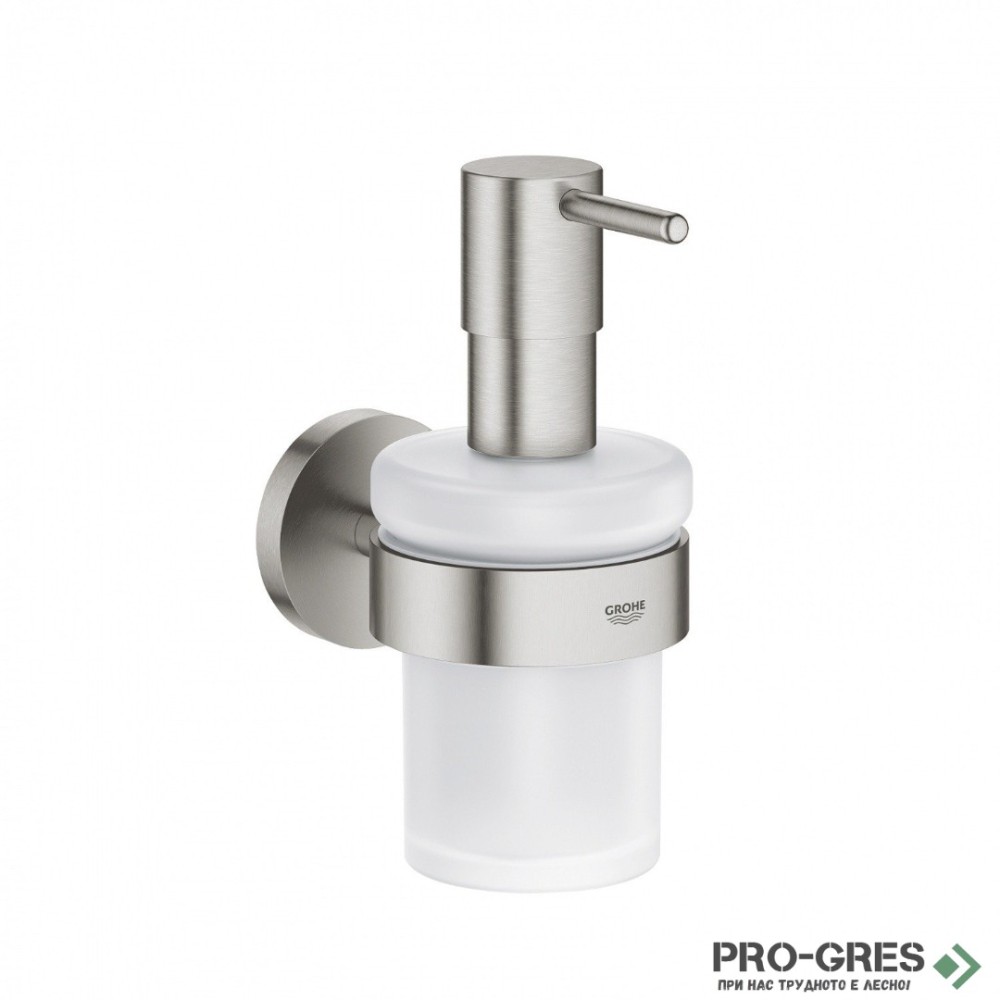 Държач за дозатор,SuperSteel Essentials, Grohe 40369DC1