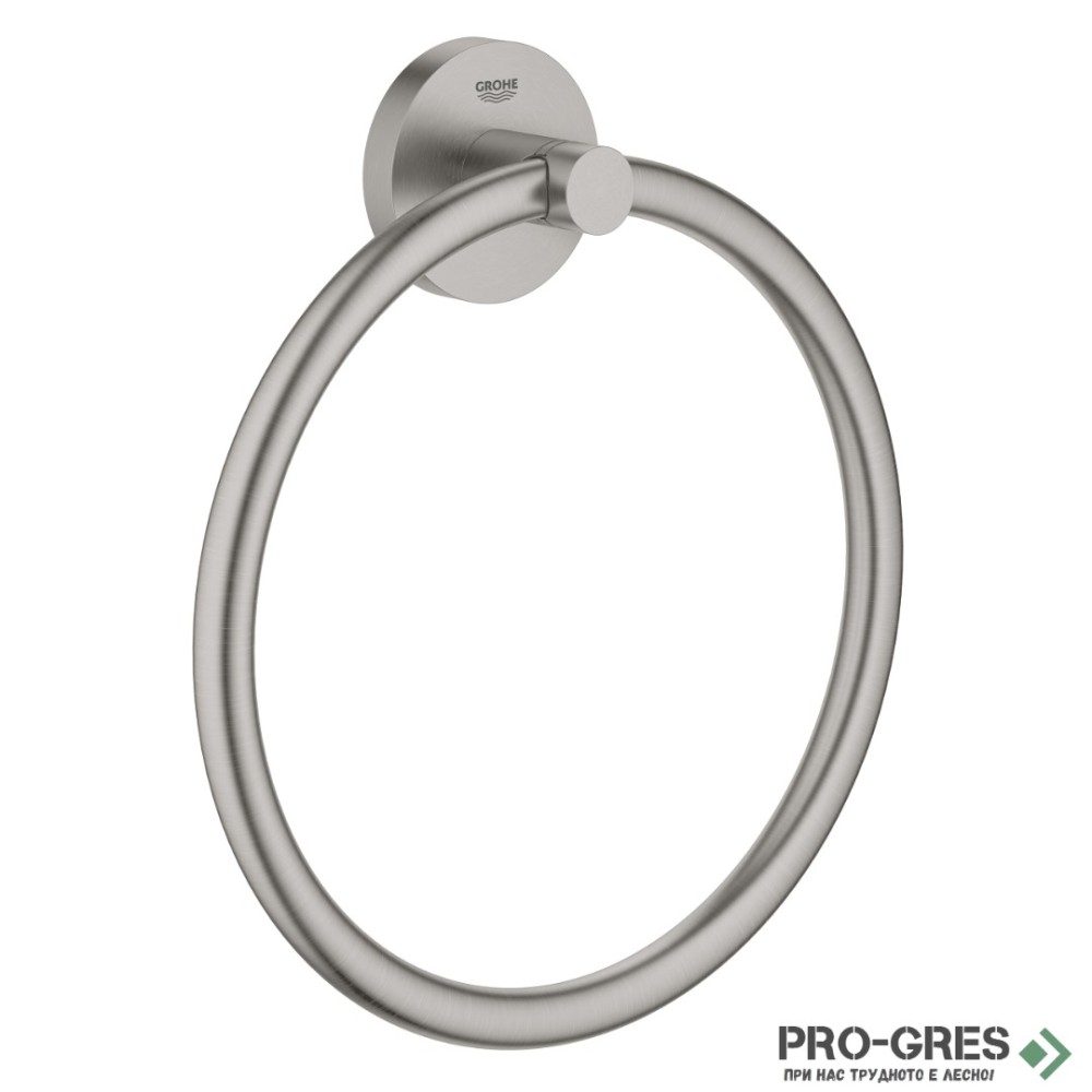 Държач за кърпи-ринг,SuperSteel,Essentials, Grohe 40365DC1