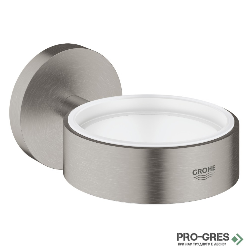 Държач за дозатор,SuperSteel Essentials, Grohe 40369DC1
