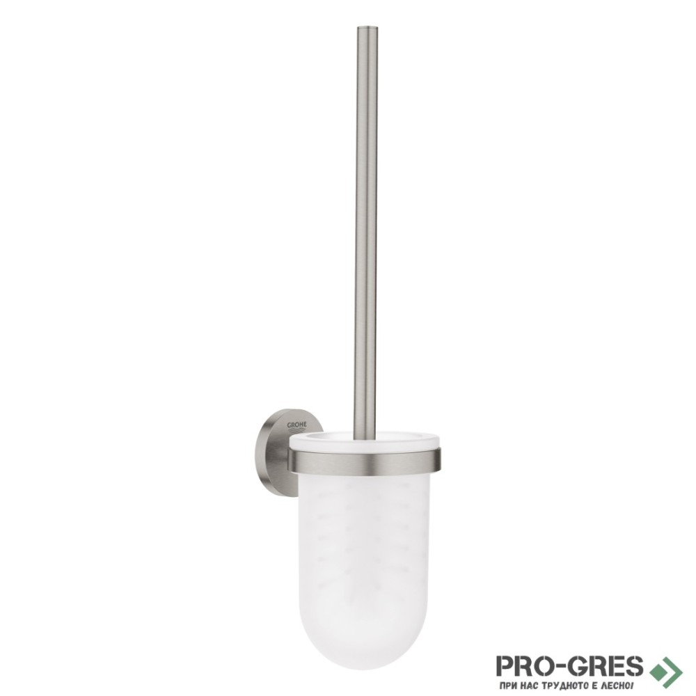 Тоалетна четка,конзолна,SuperSteel Essentials, Grohe 40374DC1