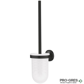 Тоалетна четка, черен мат, Essentials, Grohe 1024682430