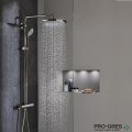 Душ система с термостатен смесител,Brushed Hard Graphite GROHE EUPHORIA 310 26075AL0