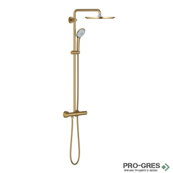 Душ система с термостатен смесител,BRUSHED COOL SUNRISE GROHE EUPHORIA 310 26075GN0
