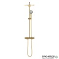 Душ система с термостатен смесител,BRUSHED COOL SUNRISE GROHE EUPHORIA 310 26075GN0