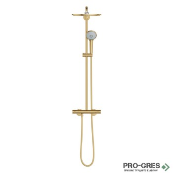 Душ система с термостатен смесител,BRUSHED COOL SUNRISE GROHE EUPHORIA 310 26075GN0