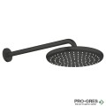 Душ  за вграждане, черен мат, Grohe  EUROSMART / TEMPESTA