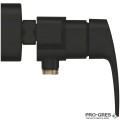 Смесител за душ, стенен, черен мат, Eurosmart, Grohe 335552433