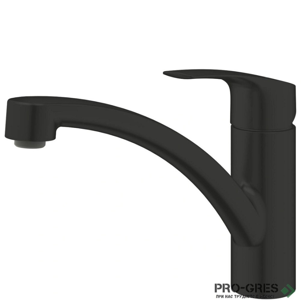 Смесител за кухня, черен мат, Eurosmart, Grohe 332812433