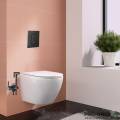 Промо комплект структура с черен бутон Grohe + Хигиенен душ AQG Taus + конзолна чиния Becrisa Magenta бяла