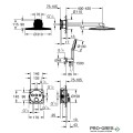 Термостатен смесител за вграждане,BRUSHED Hard Graphite,GROHTHERM Grohe 34864AL0