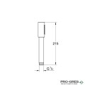 Душ слушалка, с 1 функция,BRUSHED COOL SUNRISE, Rainshower Aqua,Grohe 26866GN0